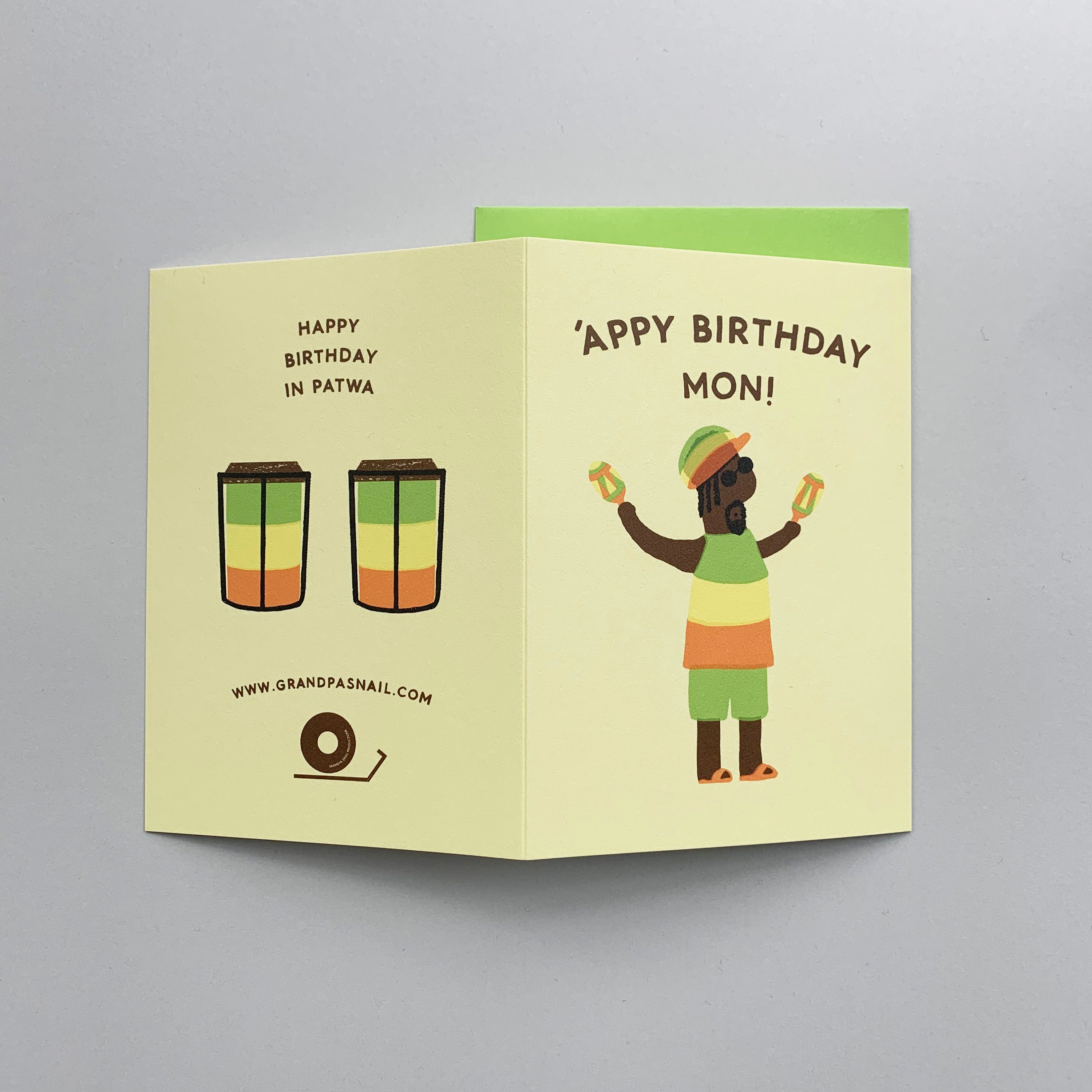 Appy Birthday Mon Jamaican Birthday Card Etsy Appy Birthday Mon Jamaican Birthday Card Etsy
