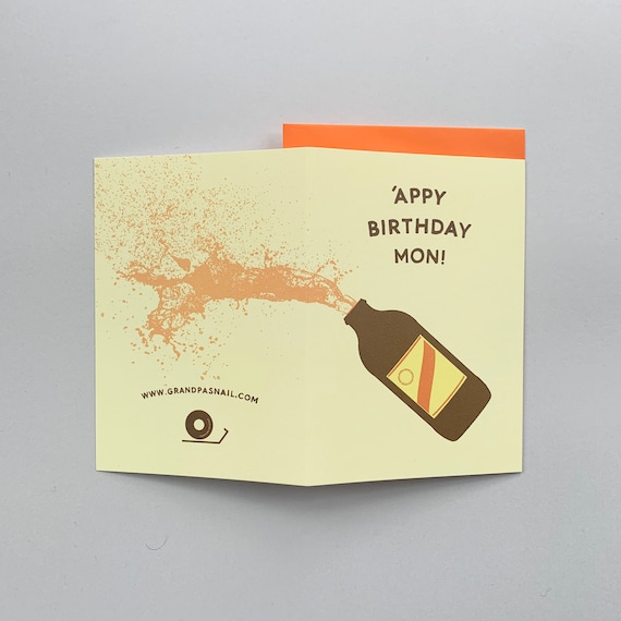 Appy Birthday Mon Patwa Birthday Card Etsy