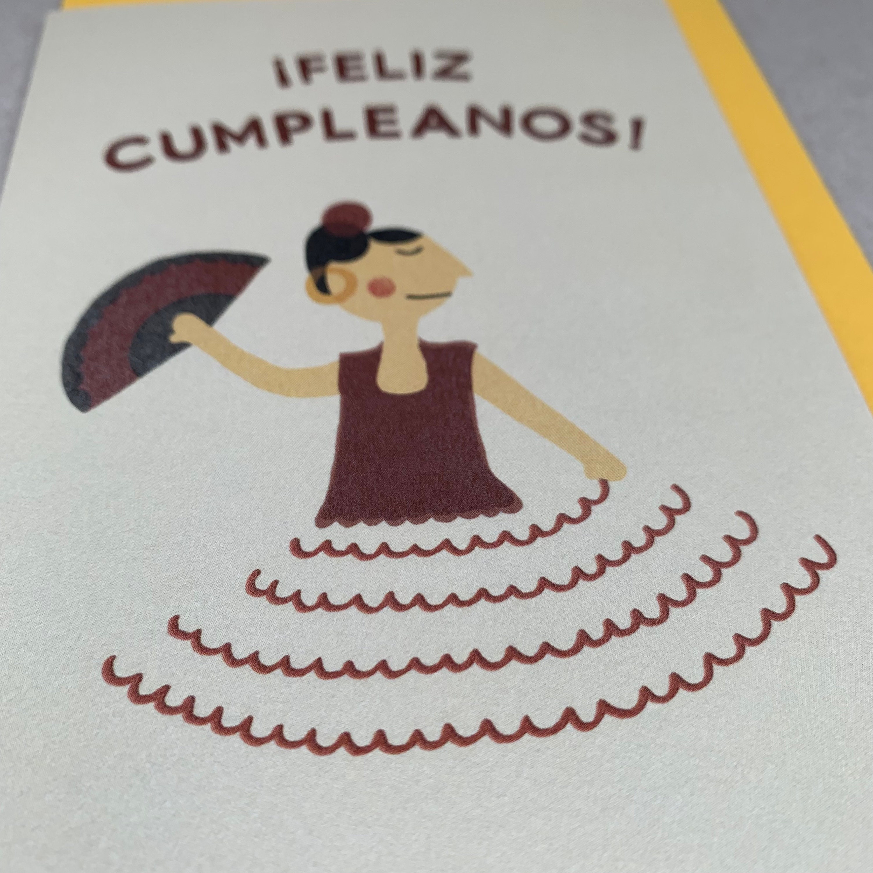 Alles Gute zum Geburtstag auf Spanisch Grußkarte Feliz Etsy Österreich