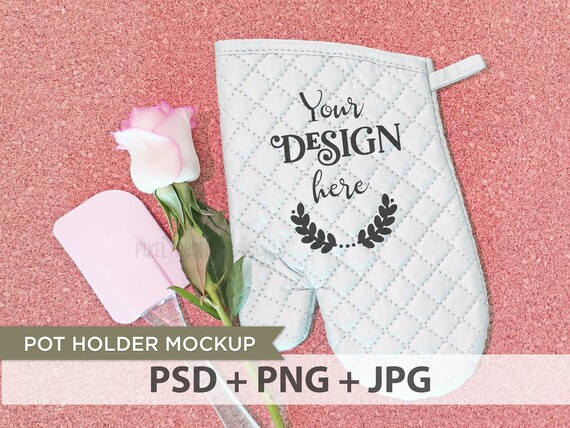 Download Free Pot Holder Mockup Oven Mitt Mockup Pink Mockup Kitchen Psd Best Free Psd Mockup Design For Bottle Free Psd Mockup Free Download