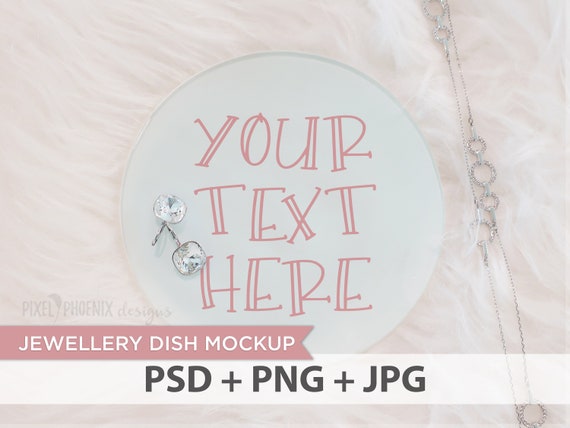 Jewellery Dish Mockup Ring Dish Mockup Photo Plate Mockup Jewellery Dish Mockup Ring Dish Mockup Photo Plate Mockup