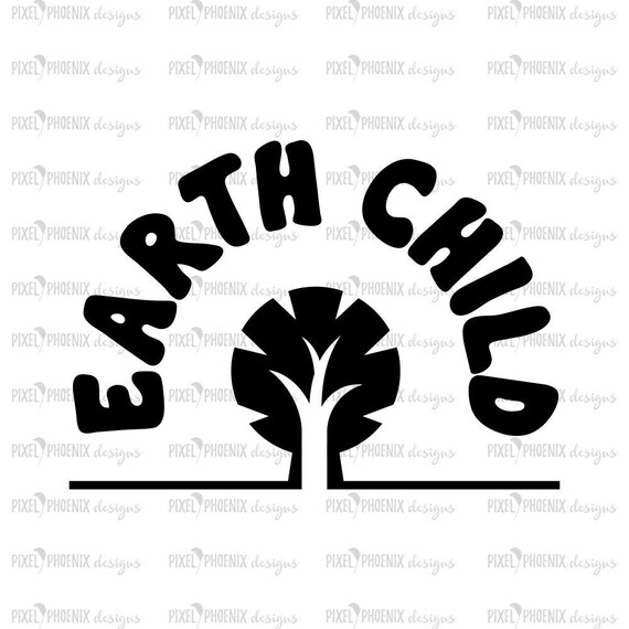Download Earth Child Svg Cut File Earth Child Svg Nature Lover Eco Etsy