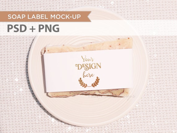 Download Soap Label Mockup Soap Mockup Soap Packaging Custom Label Etsy