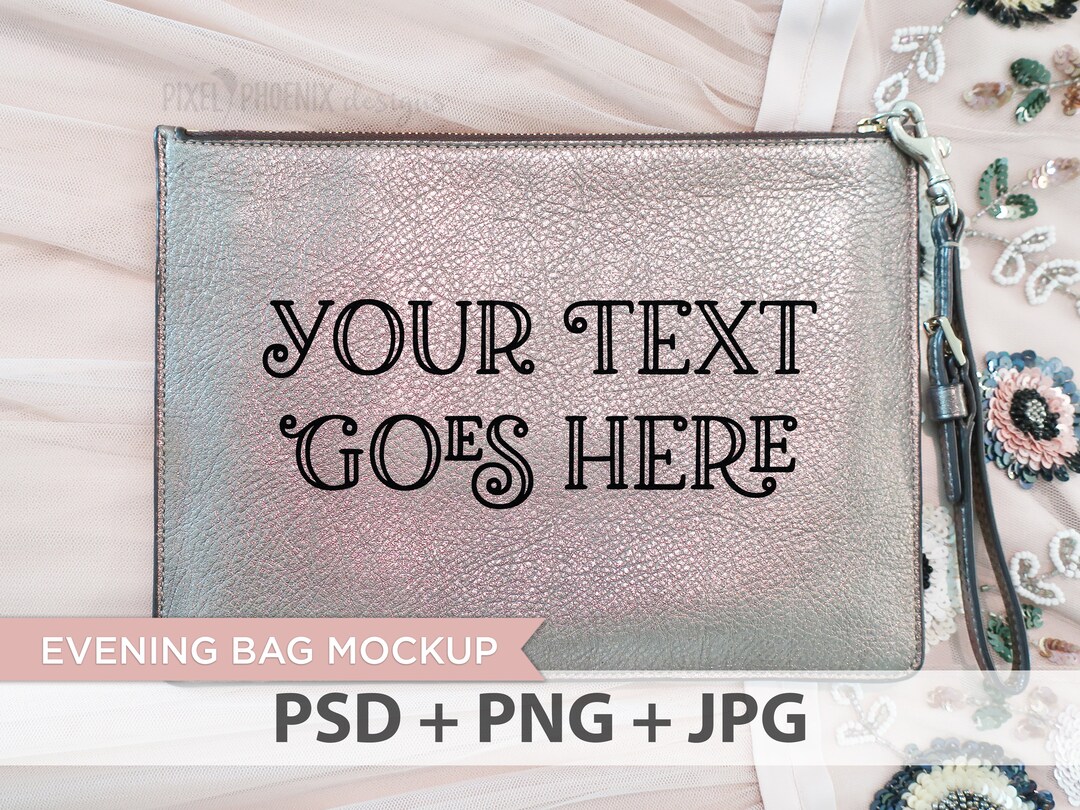 Evening Bag Mockup Photo, Clutch Bag Mockup, Clutch Mockup, Photo