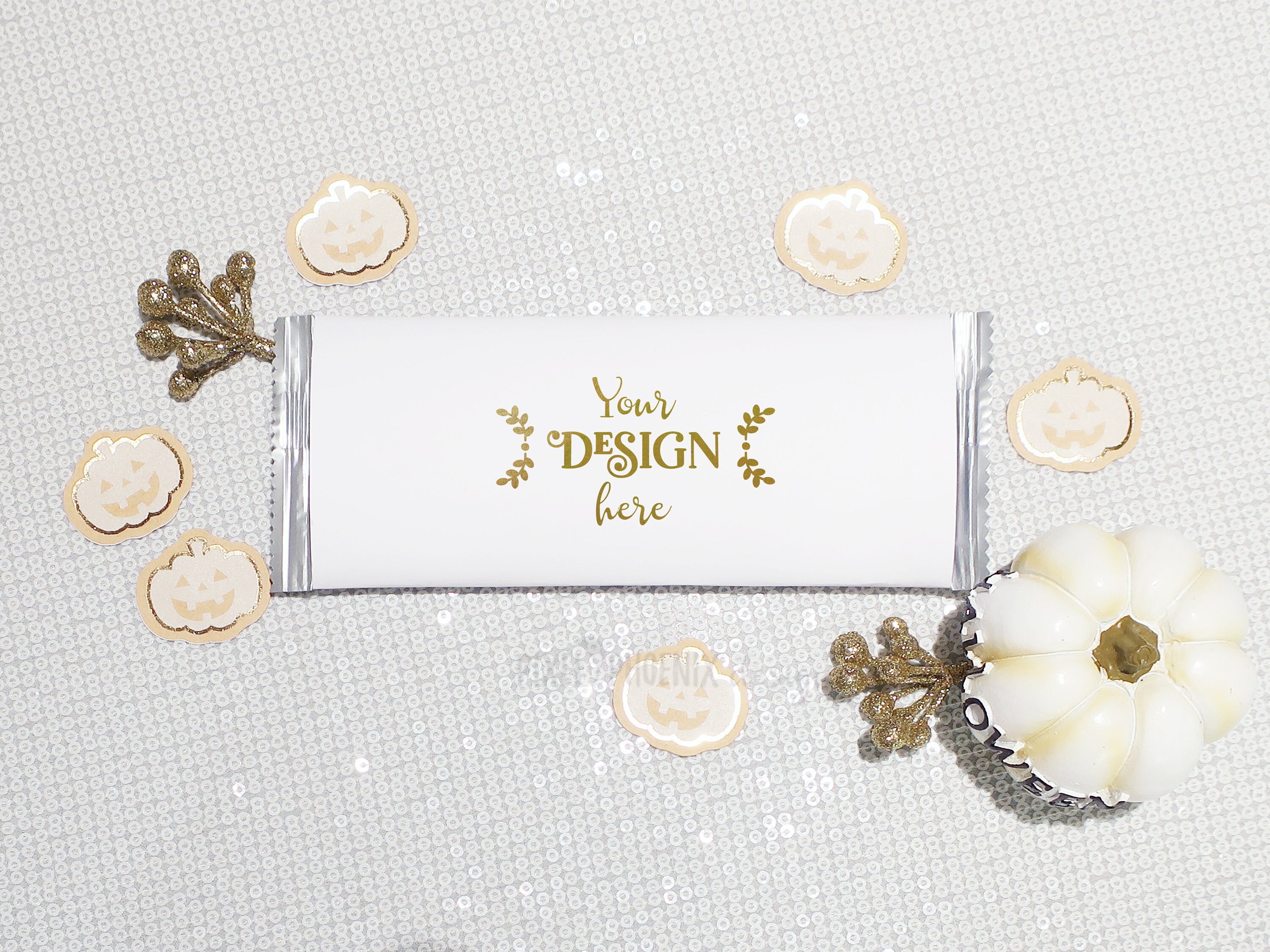 Download Halloween Candy Wrapper Mockup Chocolate Wrapper Mock up | Etsy