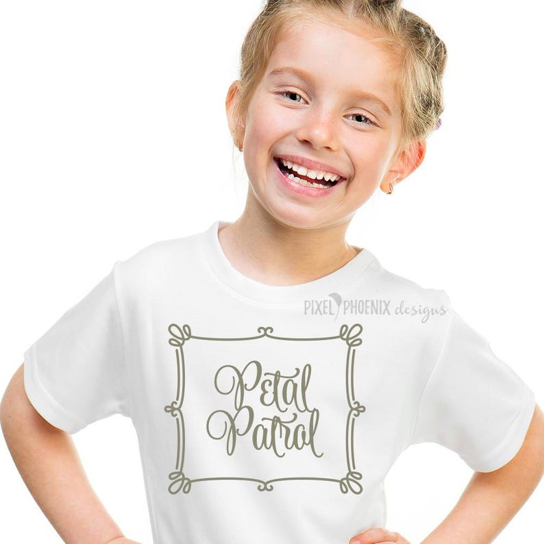 Download Petal Patrol SVG cut file Flower girl wedding bridal party ...