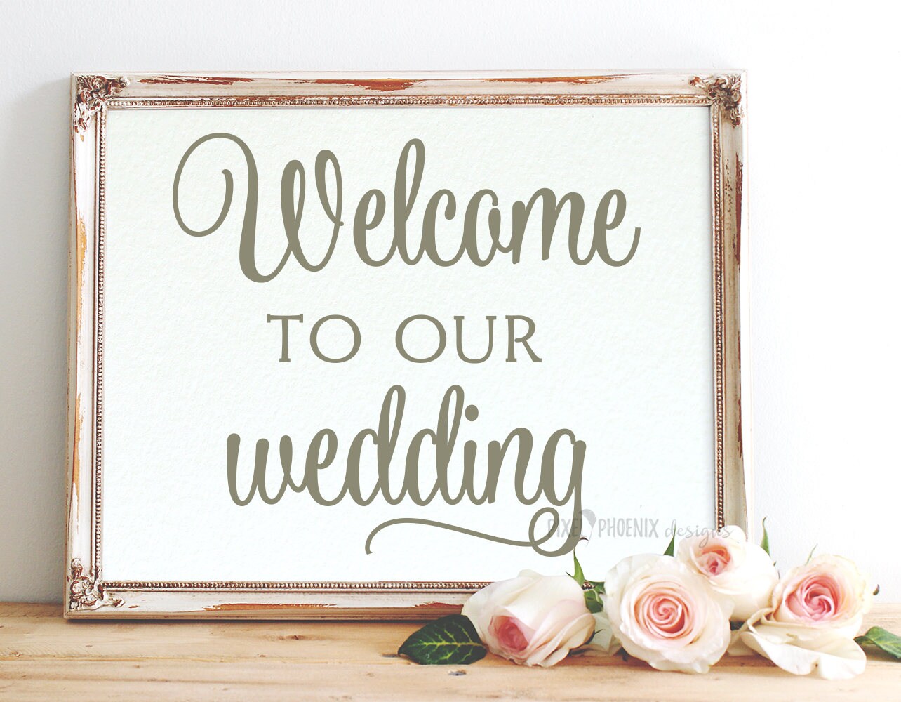 Download Welcome to our wedding SVG cut file getting married wedding | Etsy