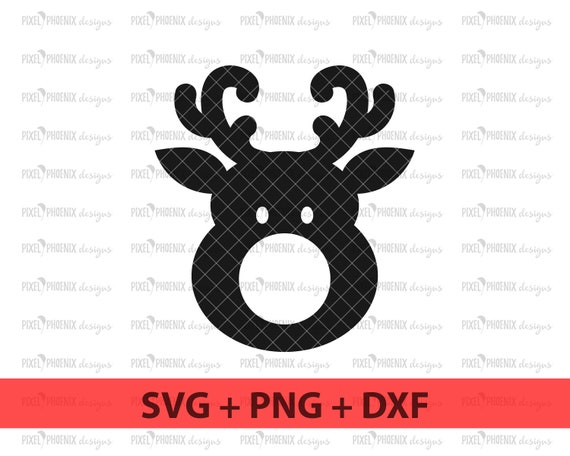Reindeer Lollipop Holders Svg Reindeer Lollipop Cutout Diy Etsy