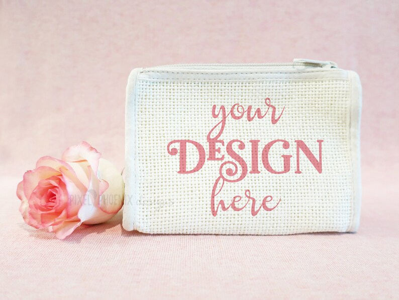 Download Small Pouch Mockup Makeup bag mock-up Small bag mock-up | Etsy
