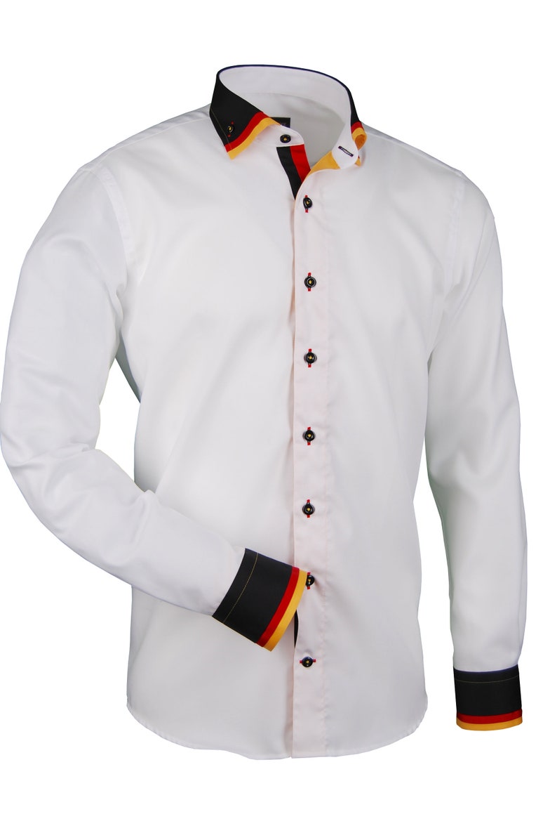 Giorgio Capone Premium Herrenhemd schwarz mit weißen | Etsy Giorgio Capone Premium Herrenhemd schwarz mit weißen | Etsy