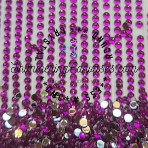 Diamond Painting Round Drills Crystal DMC #553 Violet