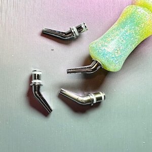 Diamond Painting Pen Metal Tip silver bent tip