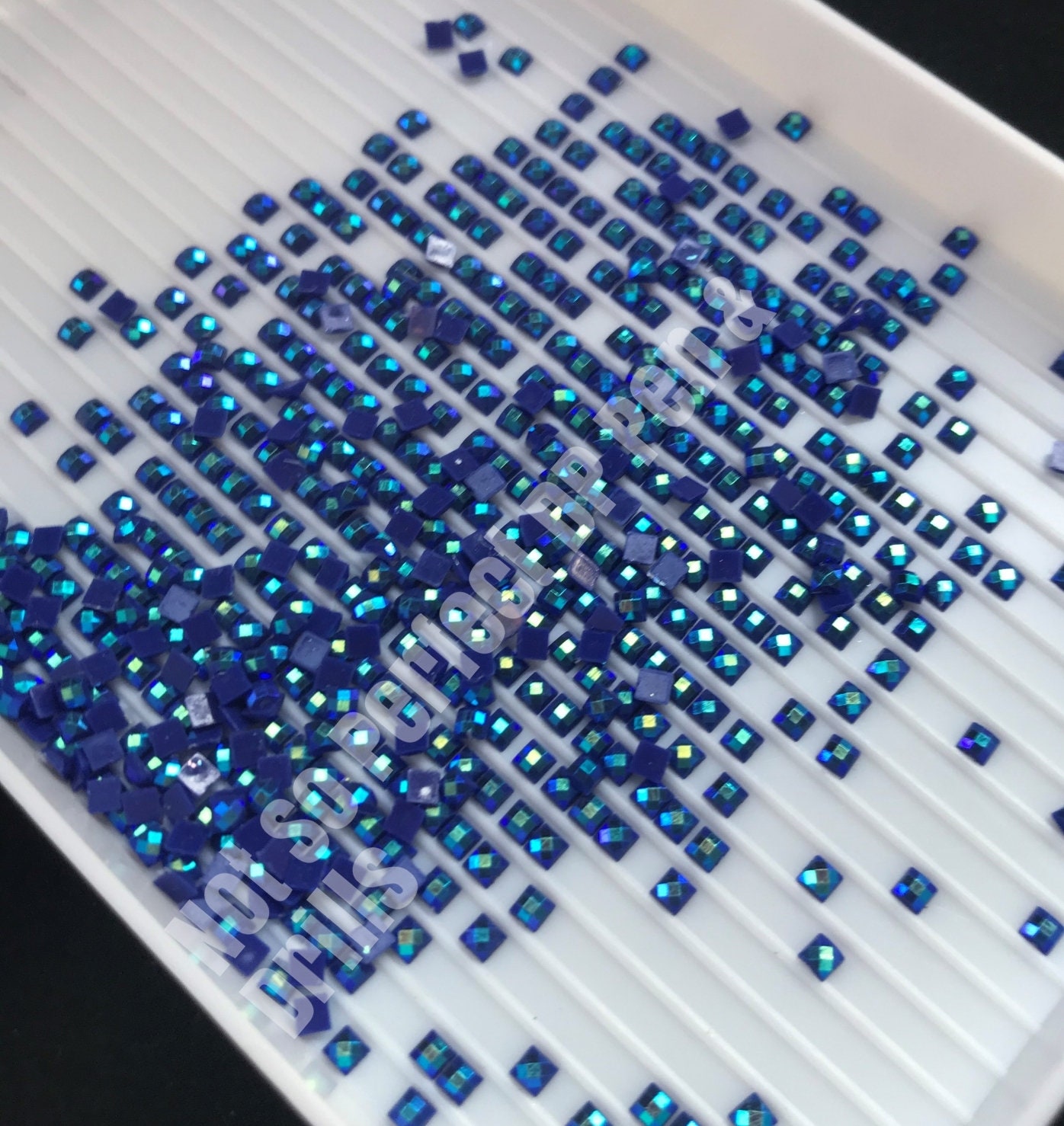 AB Drill Diamond Painting AB Drills SQUARE 14 gram set of 96 Etsy