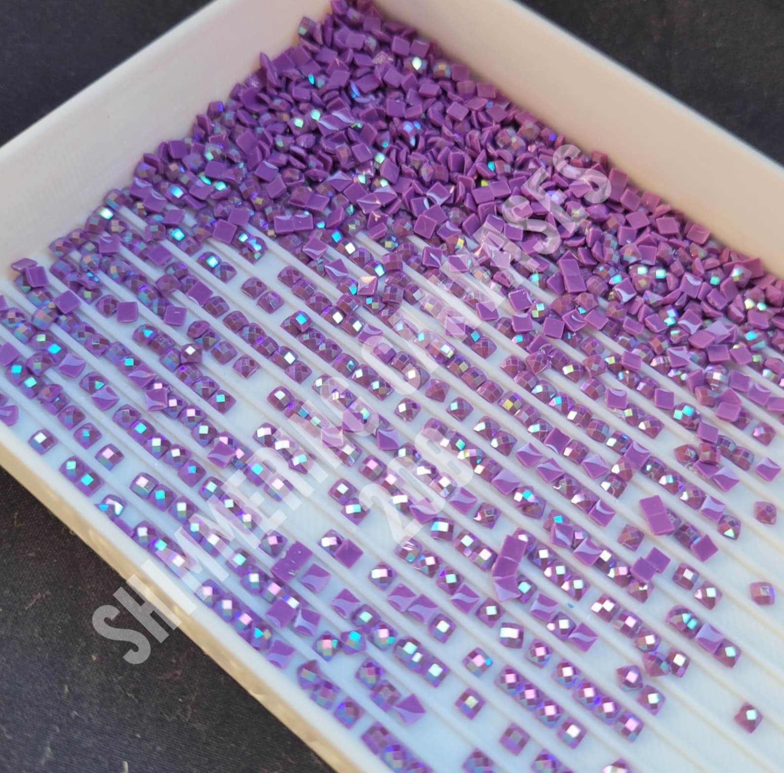 AB Drill 208 Diamond Painting SQUARE AB Drills 208 Lavender Etsy