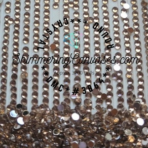 Diamond Painting Round Drills Crystal DMC #3864 Mocha Beige, Light