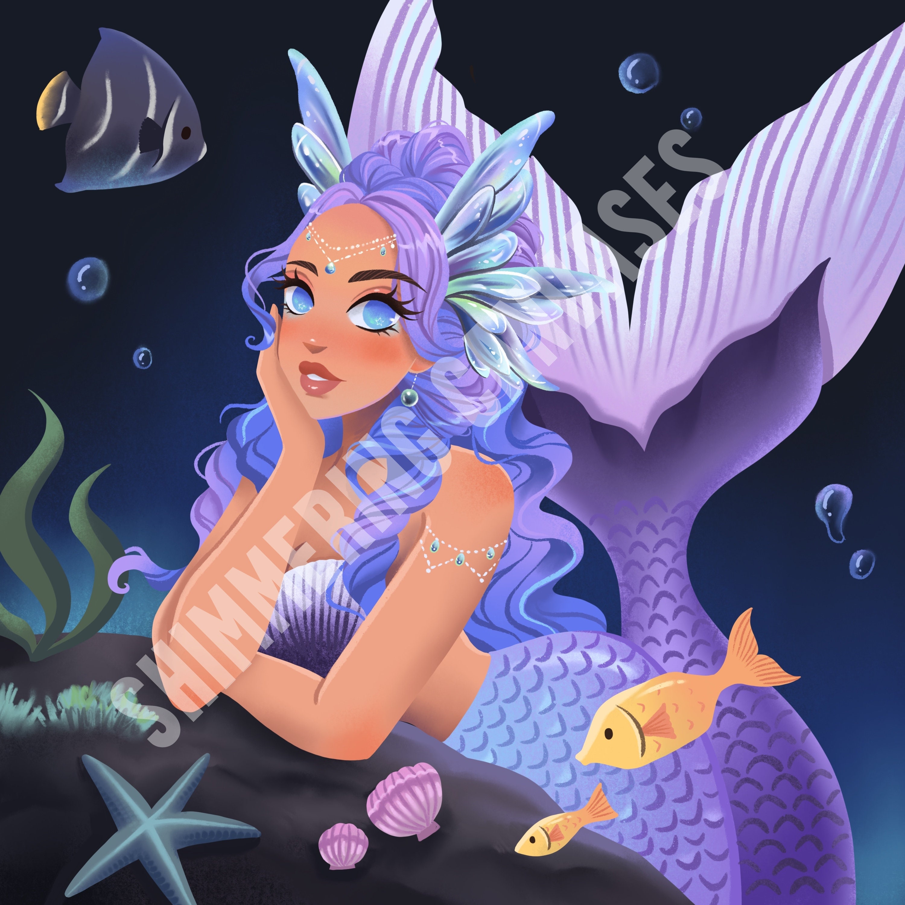 Kit Diamond Dotz Bath Time Mermaid - De Matteis