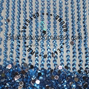 Diamond Painting Round Drills Crystal DMC #793 Cornflower Blue, Med