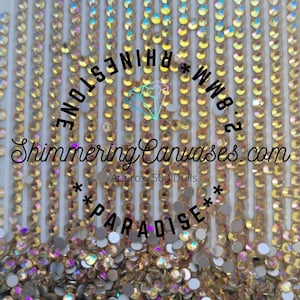 Diamond Painting Round Rhinestones 2.8mm Paradise Shine