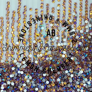 Diamond Painting Round Rhinestones 2.8mm Lemon Sherbert AB