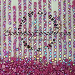 Diamond Painting Round AB Drills DMC #718- Plum