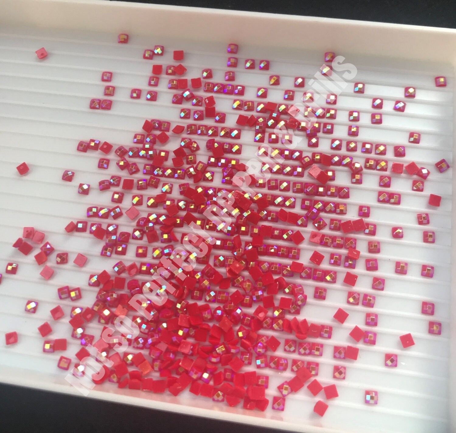 AB Drill Diamond Painting AB Drills SQUARE 14 gram set of 96 Etsy