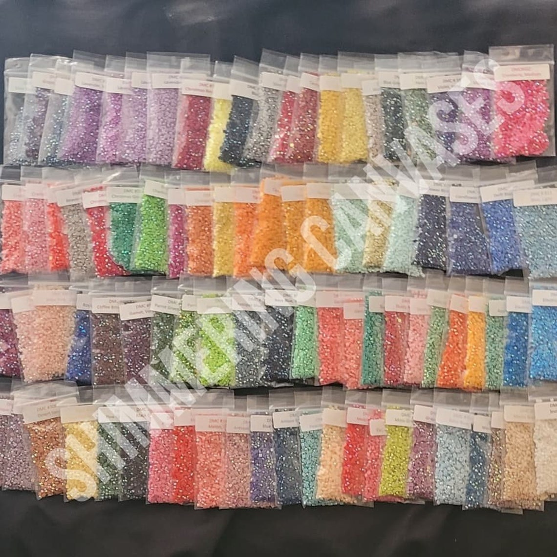 AB Drill Diamond Painting AB Drills SQUARE Mini Set 5 grams Etsy