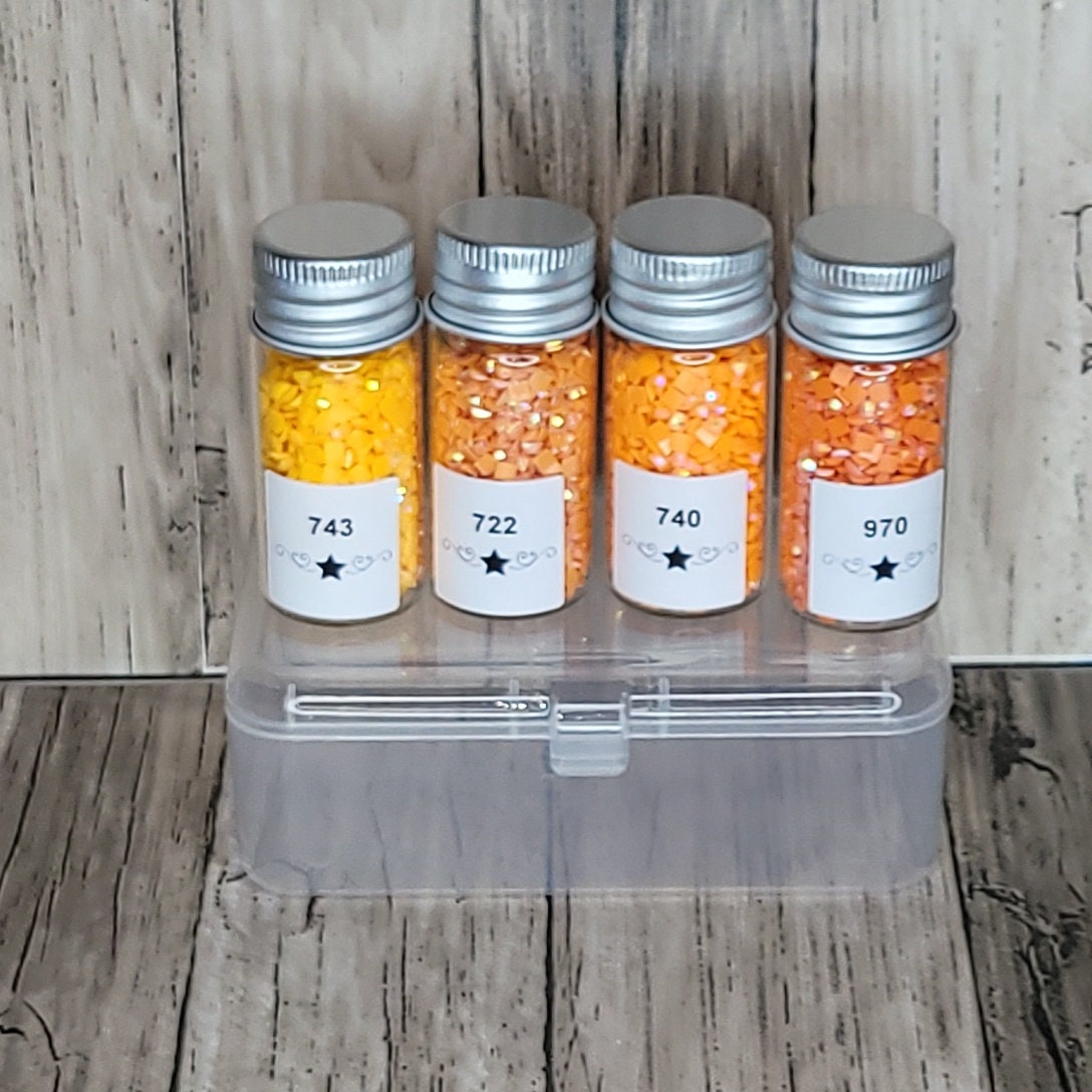 スクエア AB ダイヤモンドペインティングドリルサンプルセット - Etsy 日本