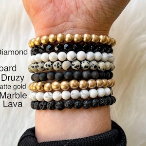 Beaded Name Bracelet | Personalized Name Bracelet | Alphabet Bracelet | Initial Bracelet | Mom Gift | Custom Bracelet | Mother's Day Gift image 4