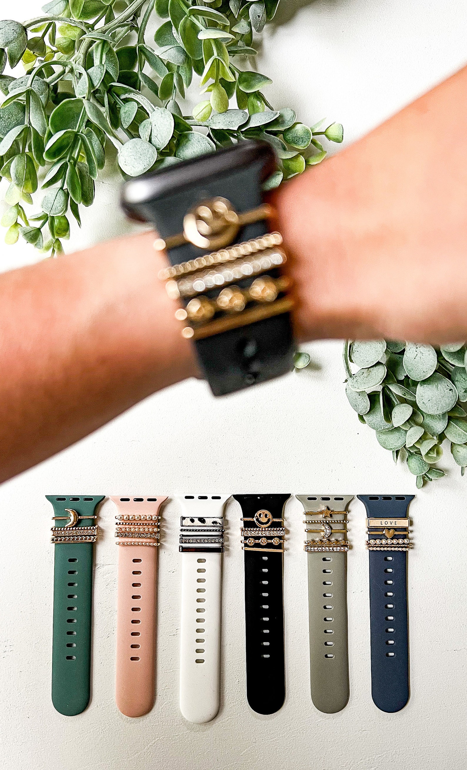 Watch Band Charms Apple Watch Band Charm Charm for Watch Etsy