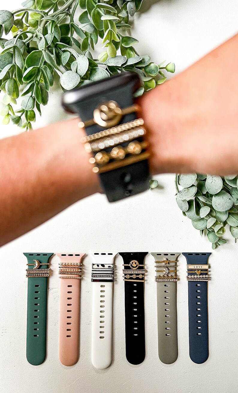 Watch Band Charms Apple Watch Band Charm Charm for Watch Etsy