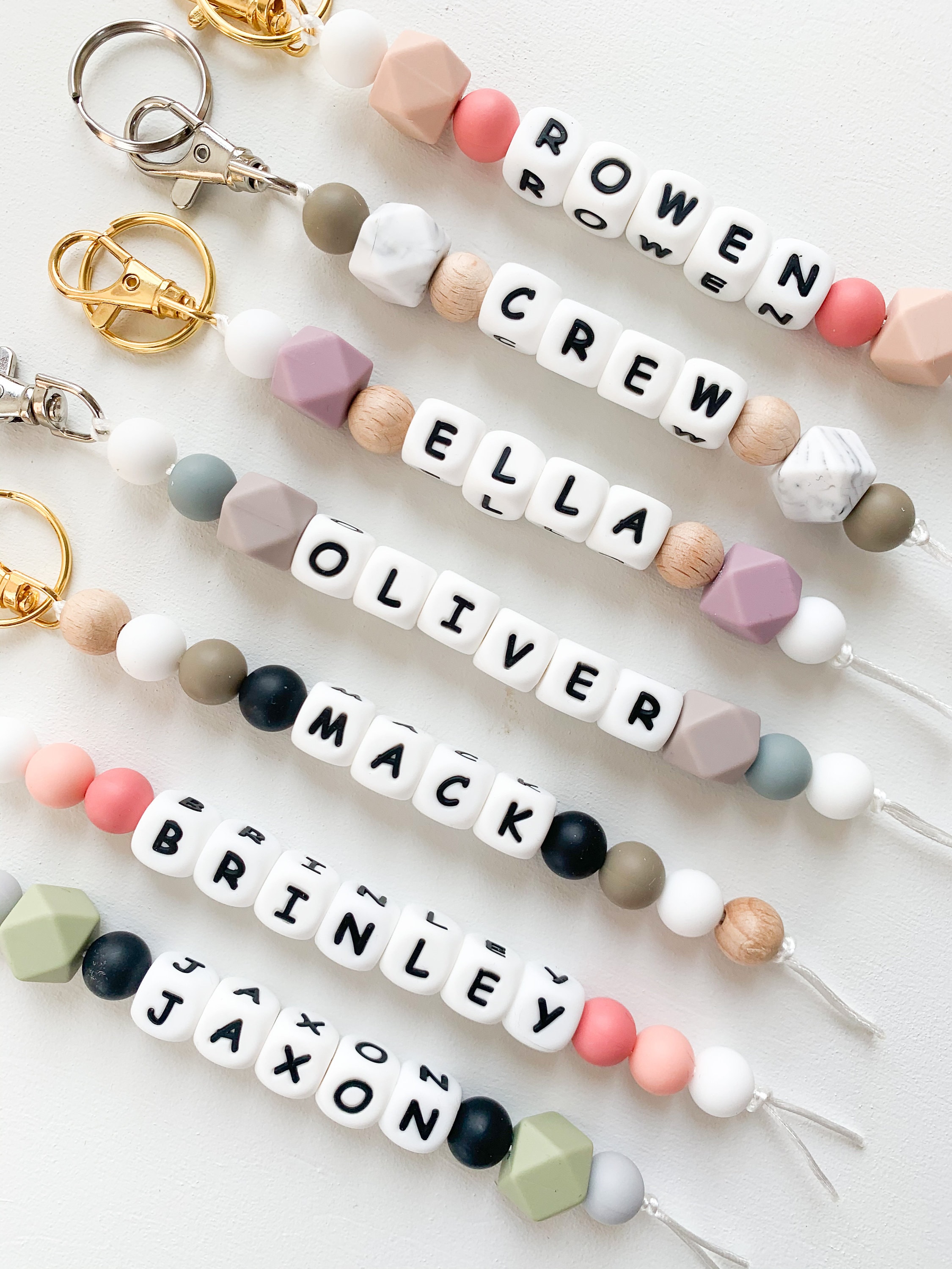 Name Keychain Personalized Keychain Custom Keychain Etsy