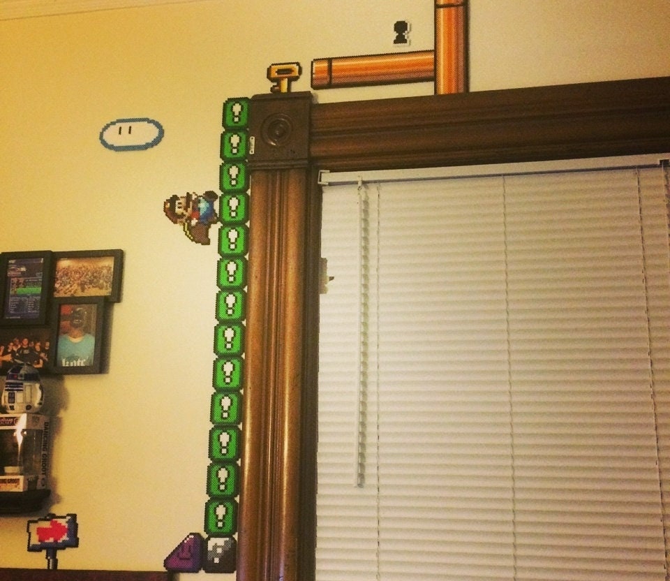 Super Mario World Home Decoration Kit Etsy