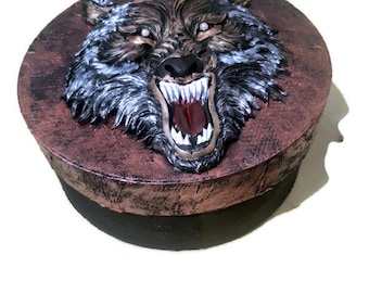 Boîte viking "LOUP"