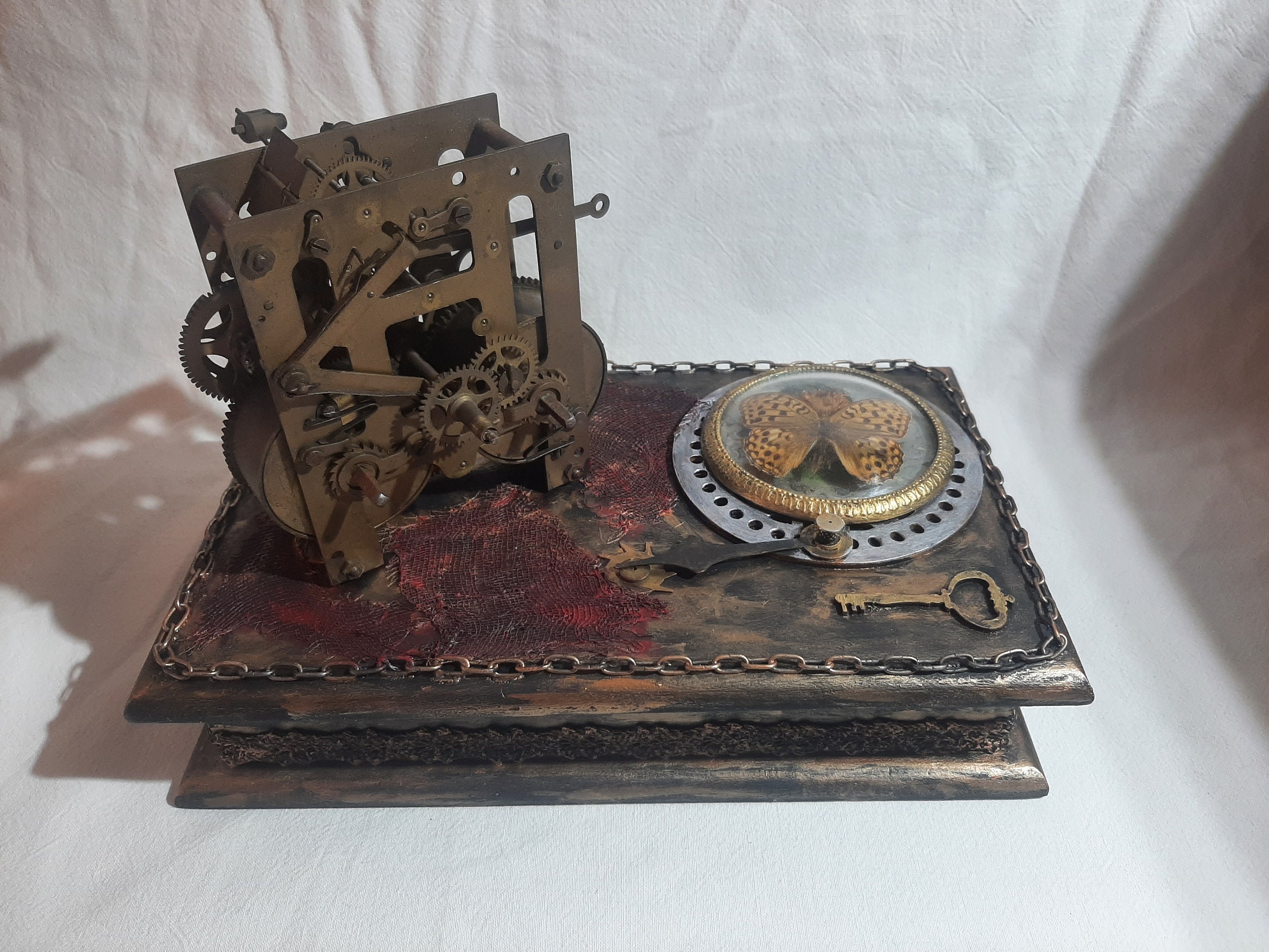 Boîte ancienne Mécanique