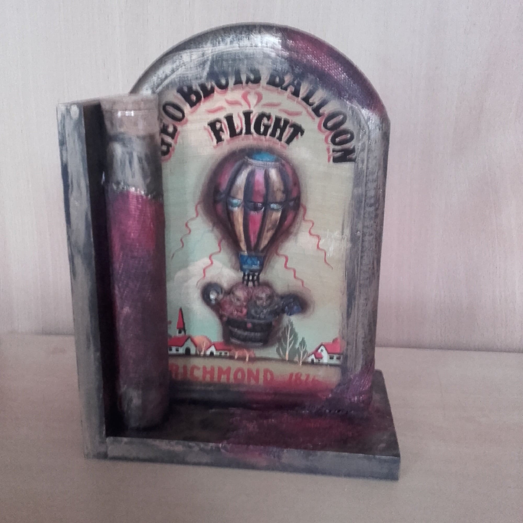 Serre-Livres Vintage Montgolfière 2