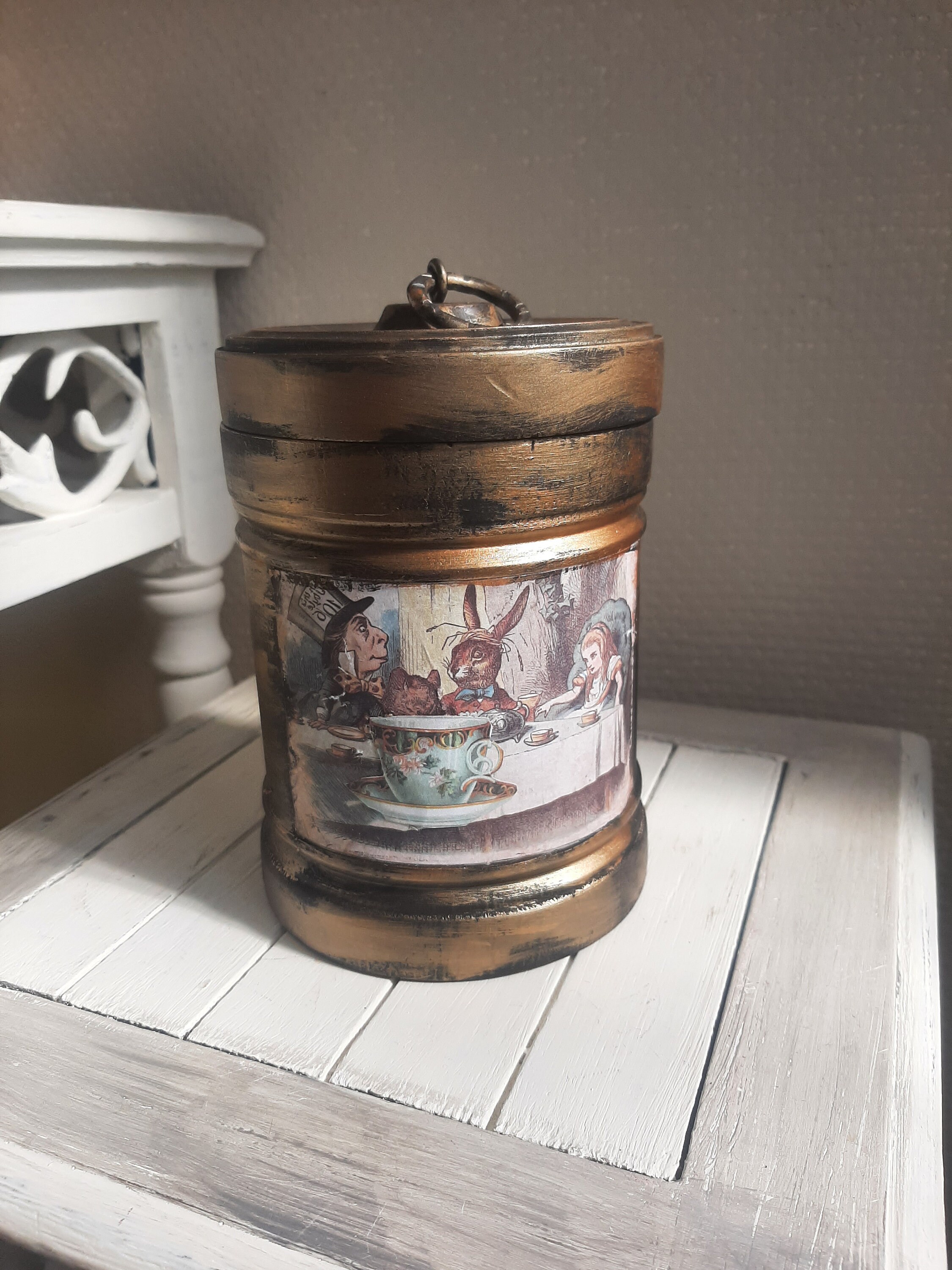 Boîte en Bois, à Thé, Tabac