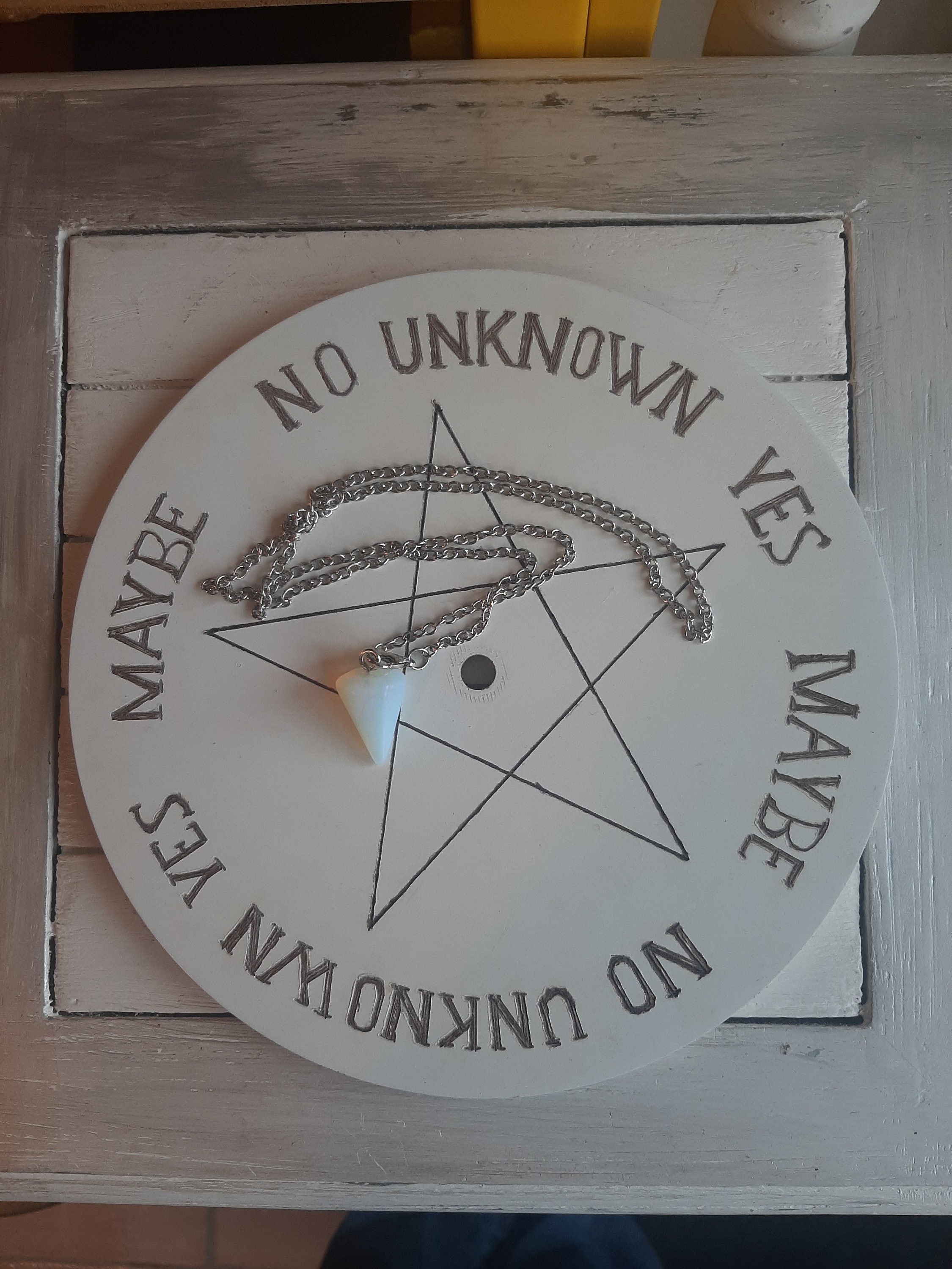 Planche Divinatoire et Pendule