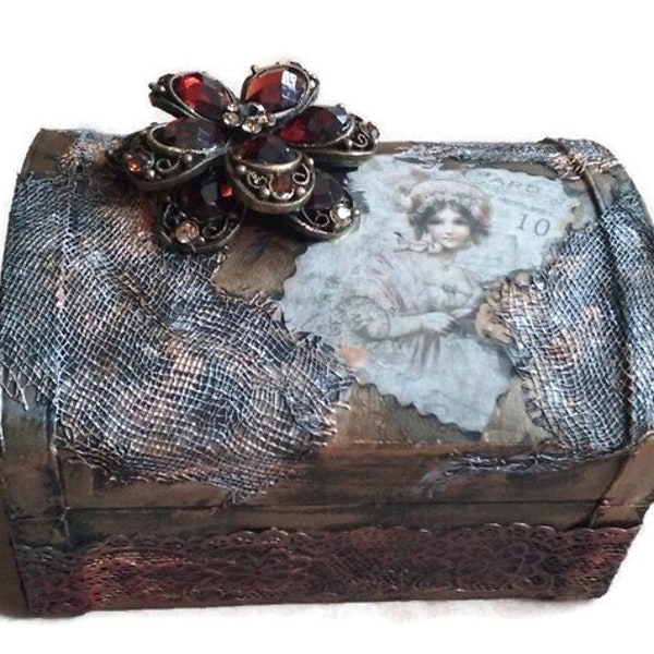 Coffret bois "Miss Baroque"