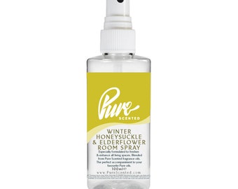 Winter Honeysuckle and Elderflower Room & Fabric Spray - Pure Scented