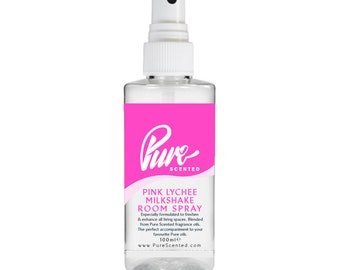 Pink Lychee Milkshake Room & Fabric Spray - Pure Scented