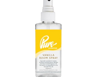 Vanilla Room & Fabric Spray - Pure Scented