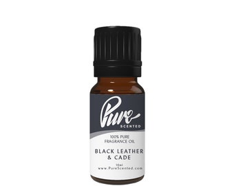 Black Leather & Cade Fragrance Oil - Pure Scented