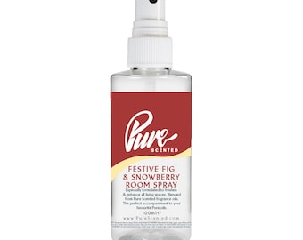 Festive Fig and Snowberry Room & Fabric Spray - Pure Scented