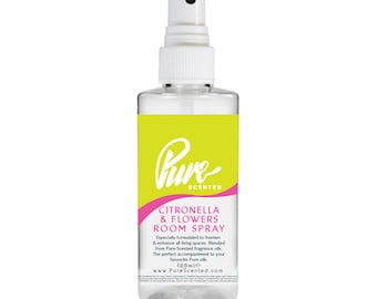 Citronella and Flowers Room & Fabric Spray - Pure Scented