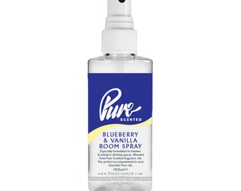 Blueberry and Vanilla Room & Fabric Spray - Pure Scented