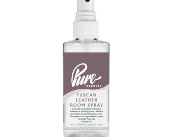 Tuscan Leather Room & Fabric Spray - Pure Scented