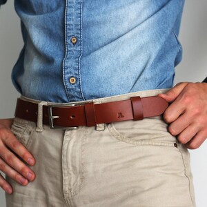 Engraved Leather Belt, Groomsmen Wedding Gift, Belt for Best Man, Rustic Personalized Belt, Gift from Groom, Belt for Men