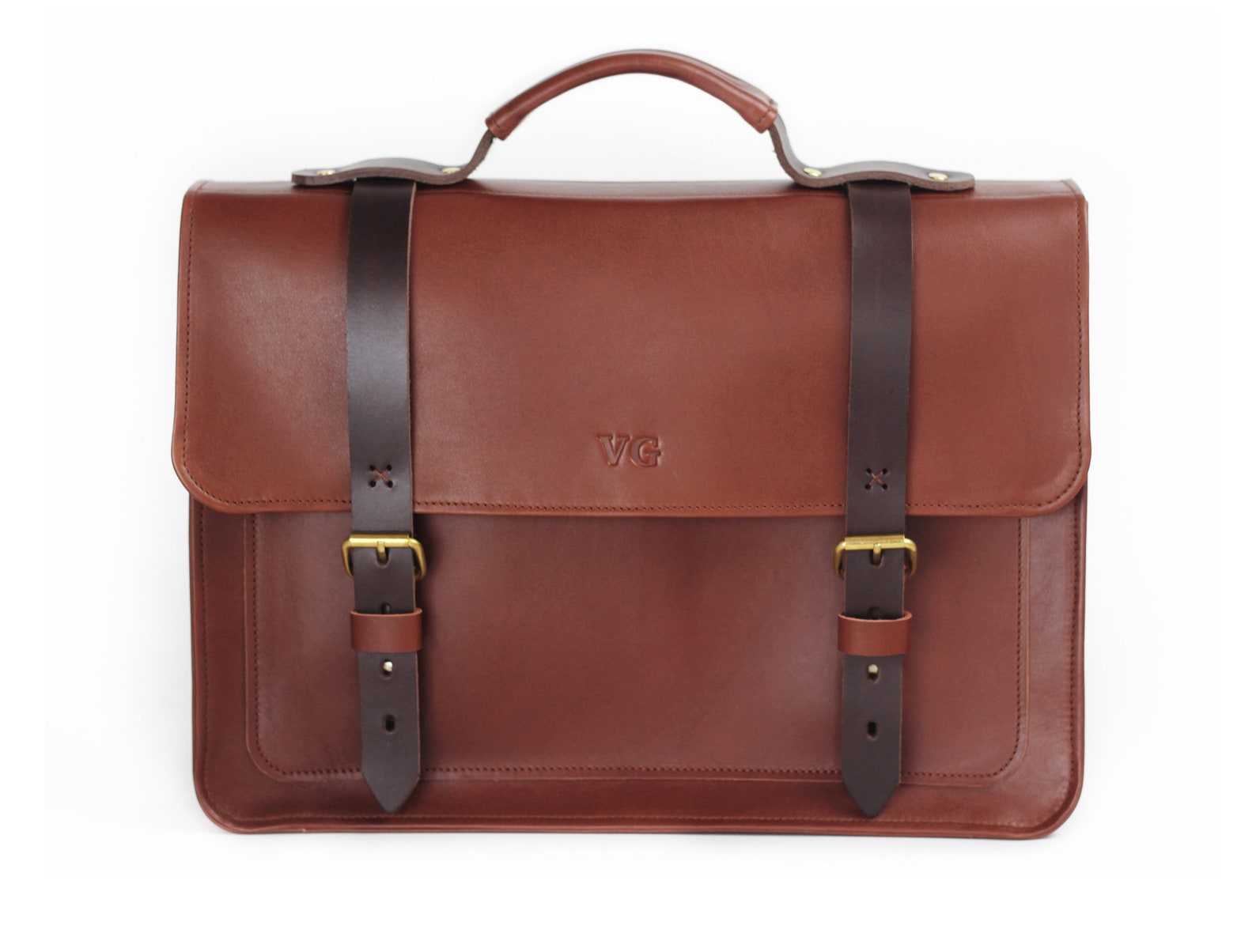 Leather Briefcase Mens Briefcase Custom Briefcase Gift for Etsy