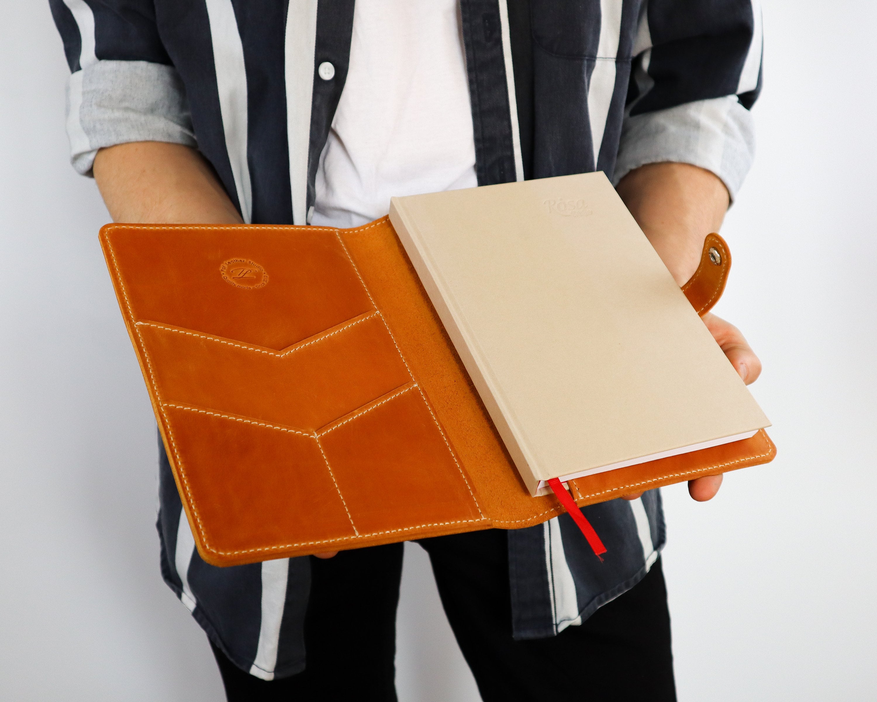 Leather Notebook Notebook Cover A5 Notebook Personalized Etsy