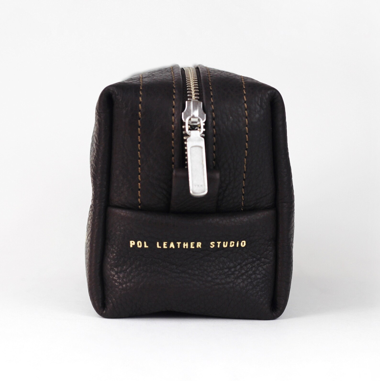 Personalized Bag Mens Toiletry Bag Grooms Gift Leather Etsy